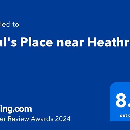 Paul'S Place Near Heathrow Londen Buitenkant foto
